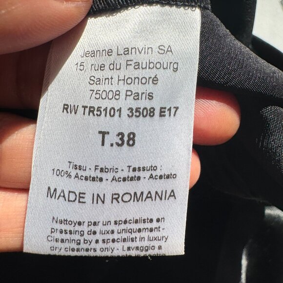 Lanvin Mid Rise Slacks - Picture 4 of 4